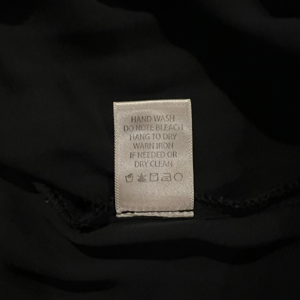 Max Studio Black Pleated Blouse - Picture 10 of 10